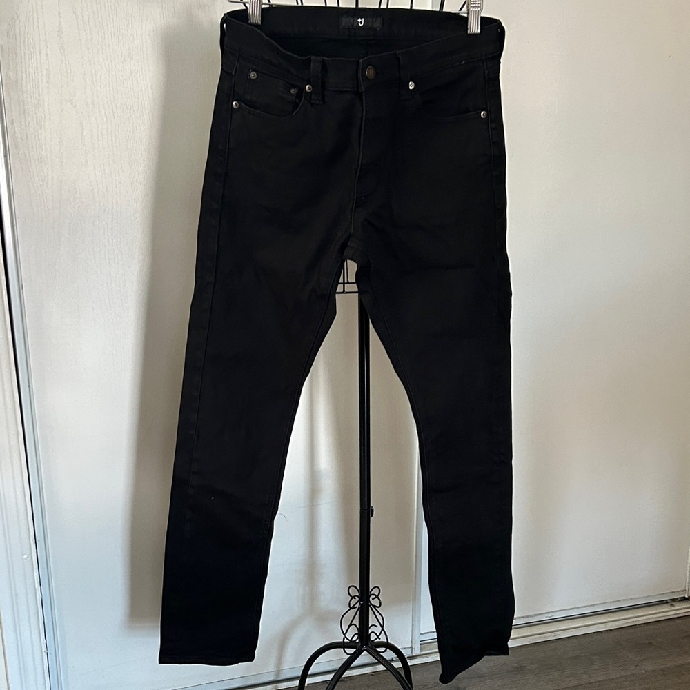 Uniqlo +J Black Skinny Jeans Size 2
